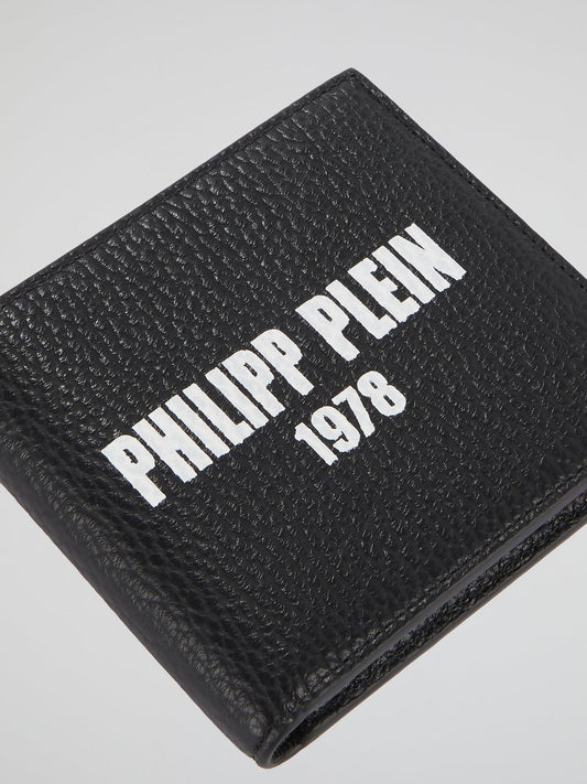 PP1978 Black Logo French Wallet