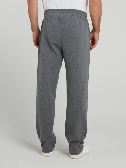 Grey Sport Icon Fleece Pants