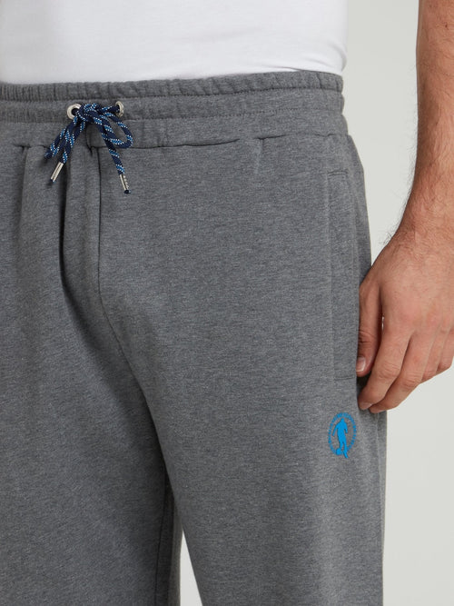 Grey Sport Icon Fleece Pants