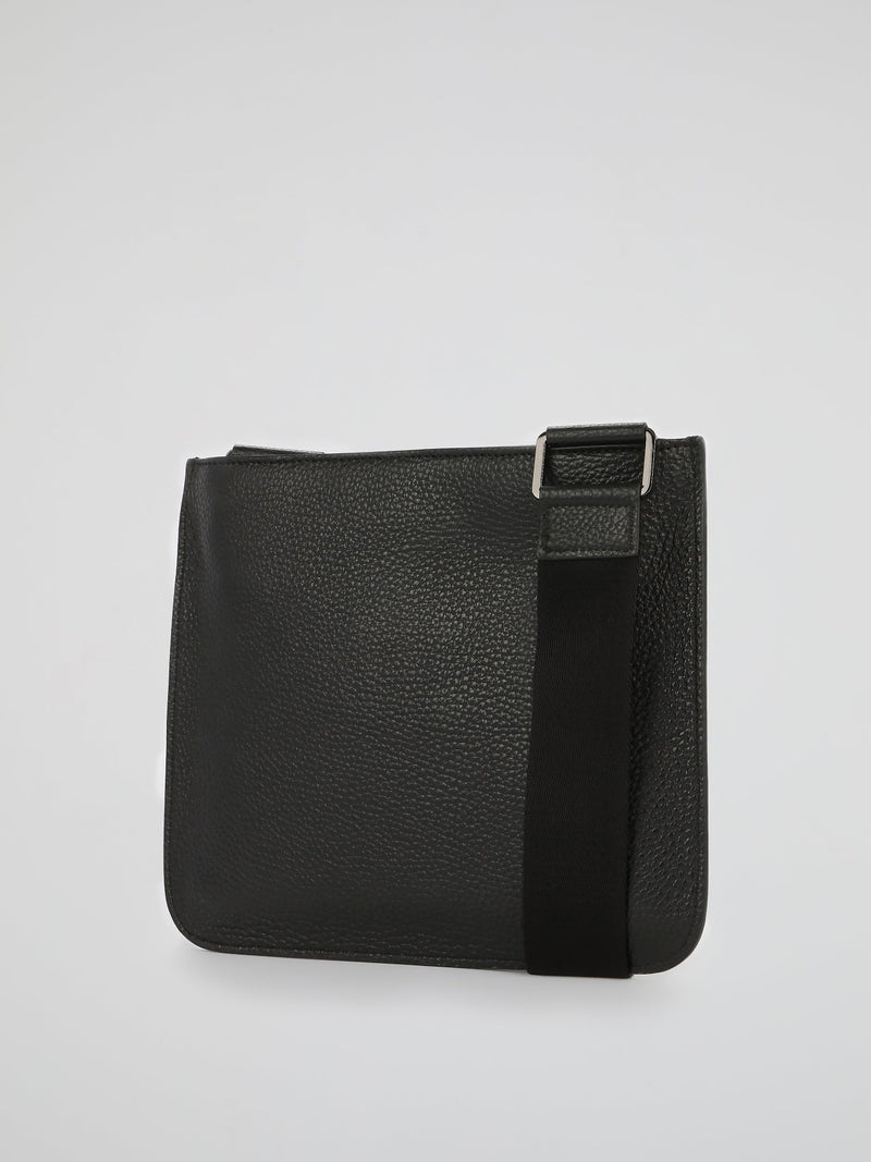 PP1978 Black Leather Sling Bag