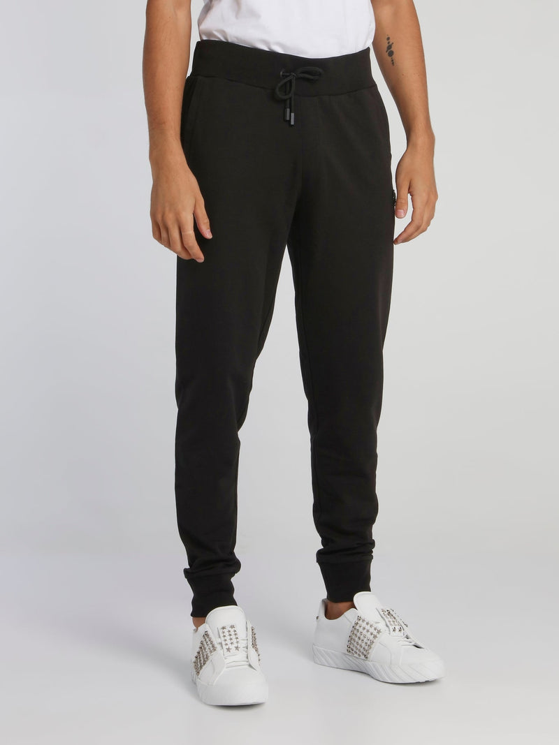 Black Drawstring Jogging Trousers