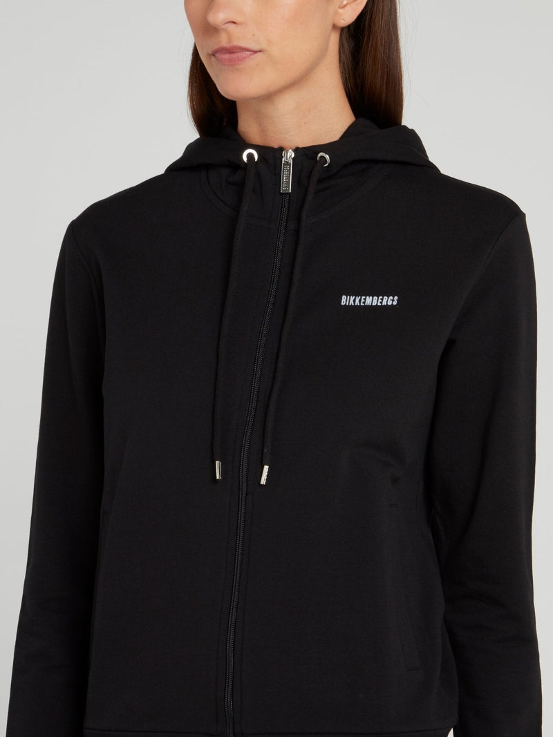 Black Rear Logo Jacket