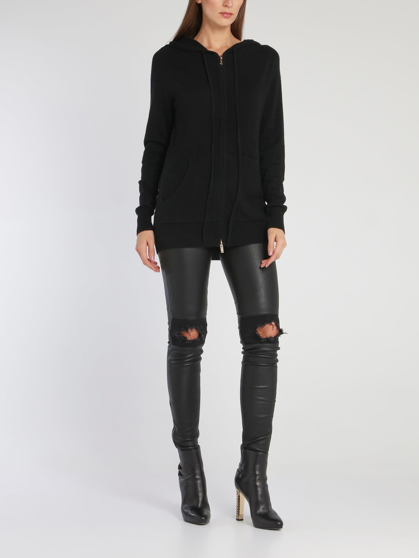 Jennifer Black Fine-Knit Sweatshirt