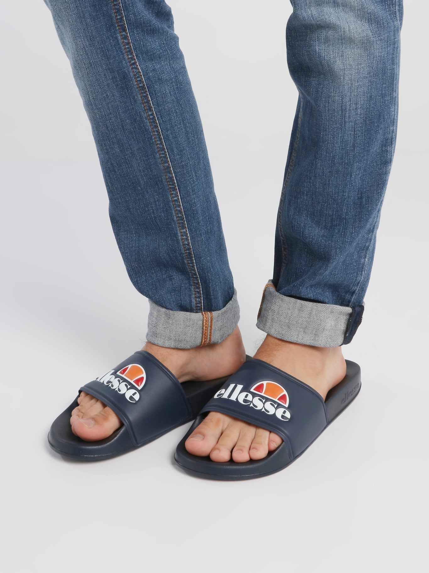 Filippo Navy Logo Slides