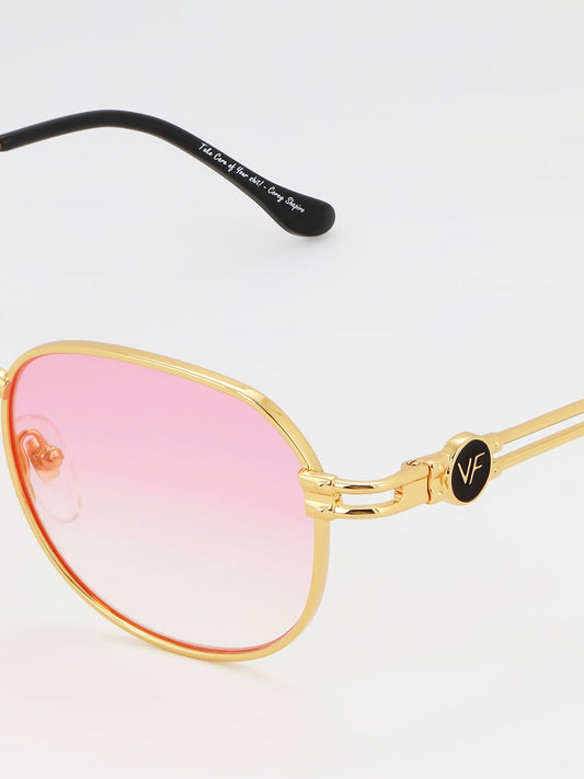 Pink Flash Gradient Sunglasses