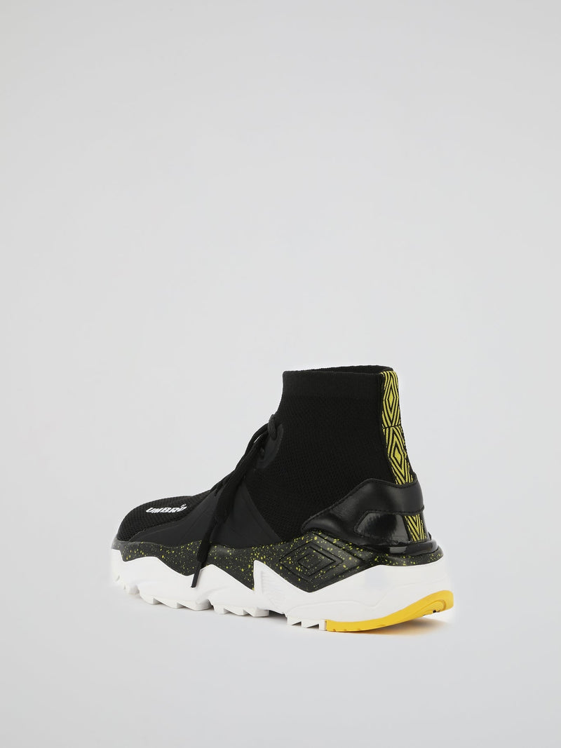 Black Runner Future Sock Sneakers