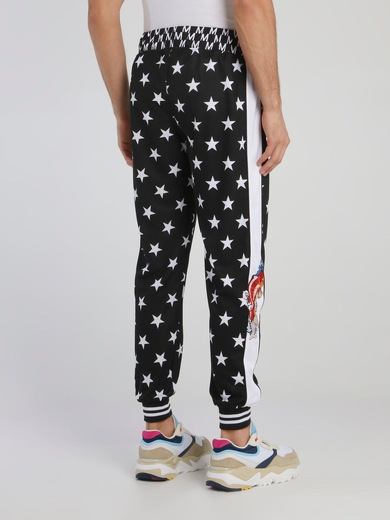 Stars and Carp Cotton Track Pants