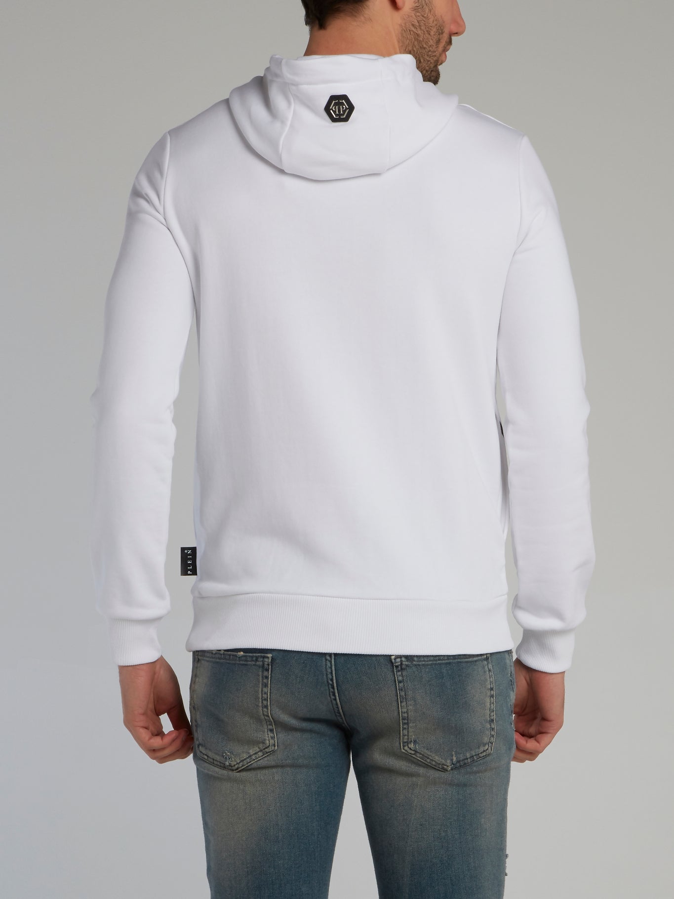 PP1978 White Skull Hoodie