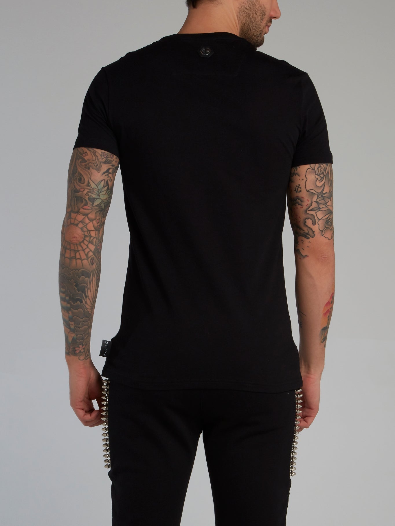 Black Contrast Classic Logo T-Shirt