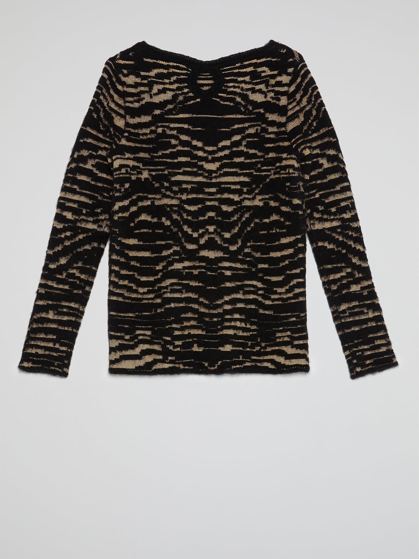 Tiger Effect Crewneck Sweater