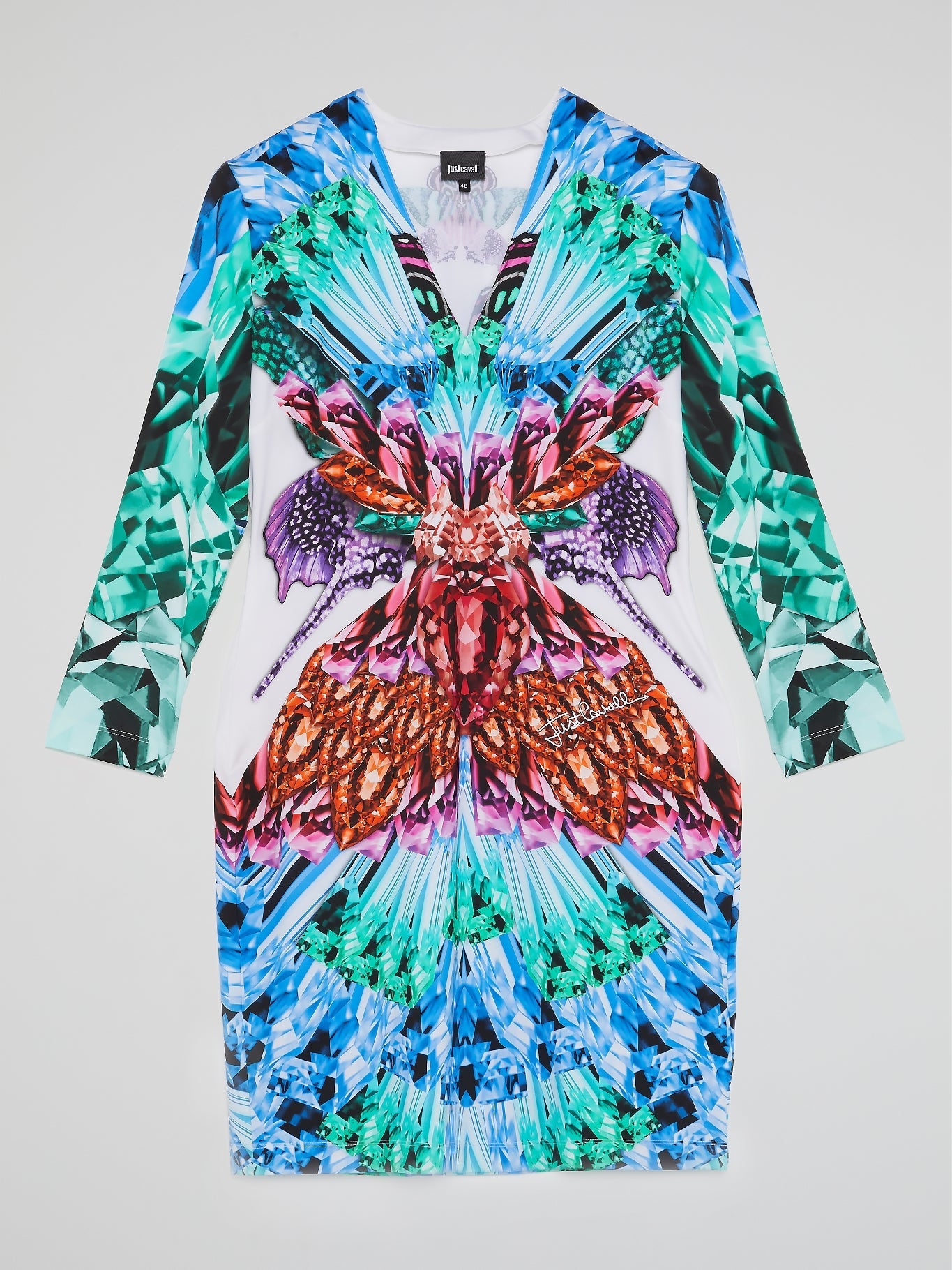 Butterfly Effect V-Neck Dress