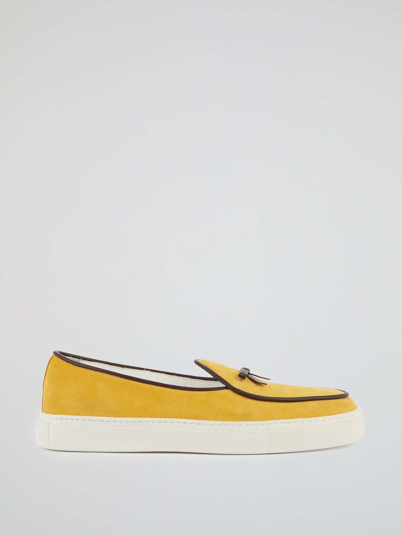 Mustard Suede Moccasins