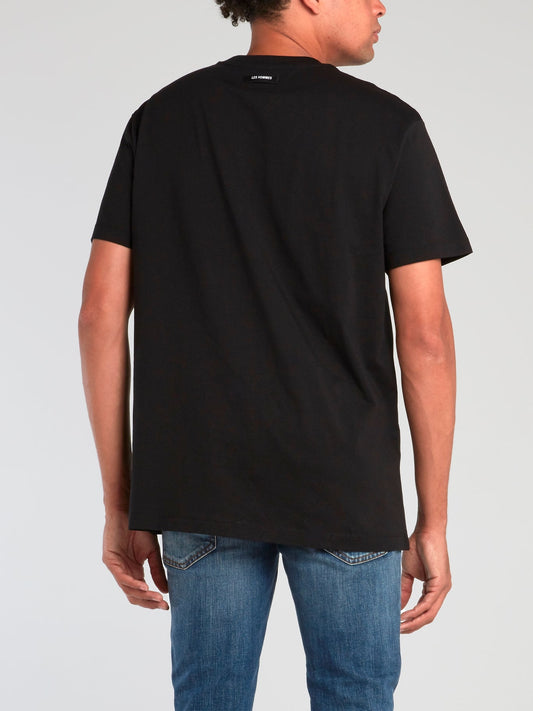 Black Peace IOTD Print T-Shirt