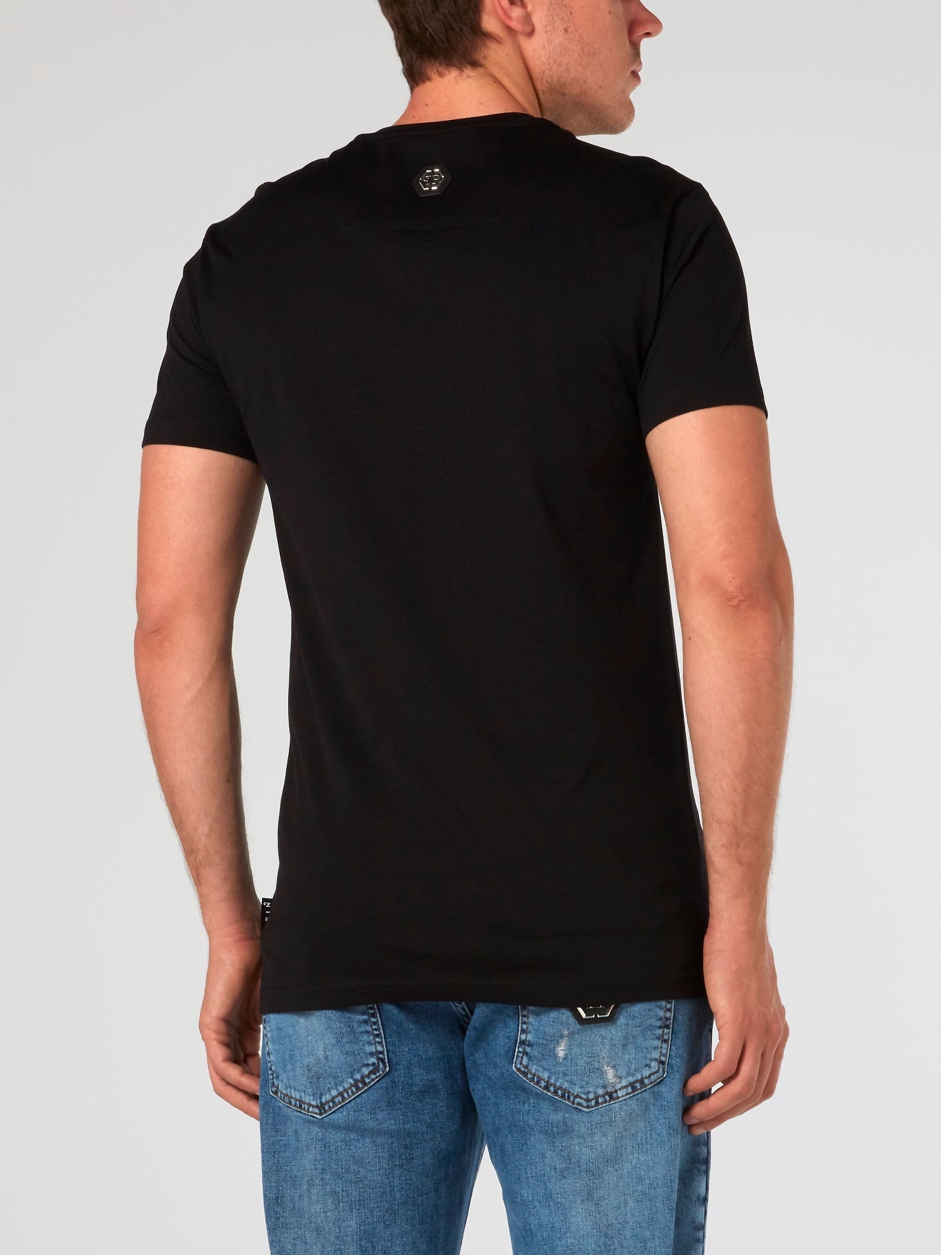 SS Rock PP Black Crewneck T-Shirt