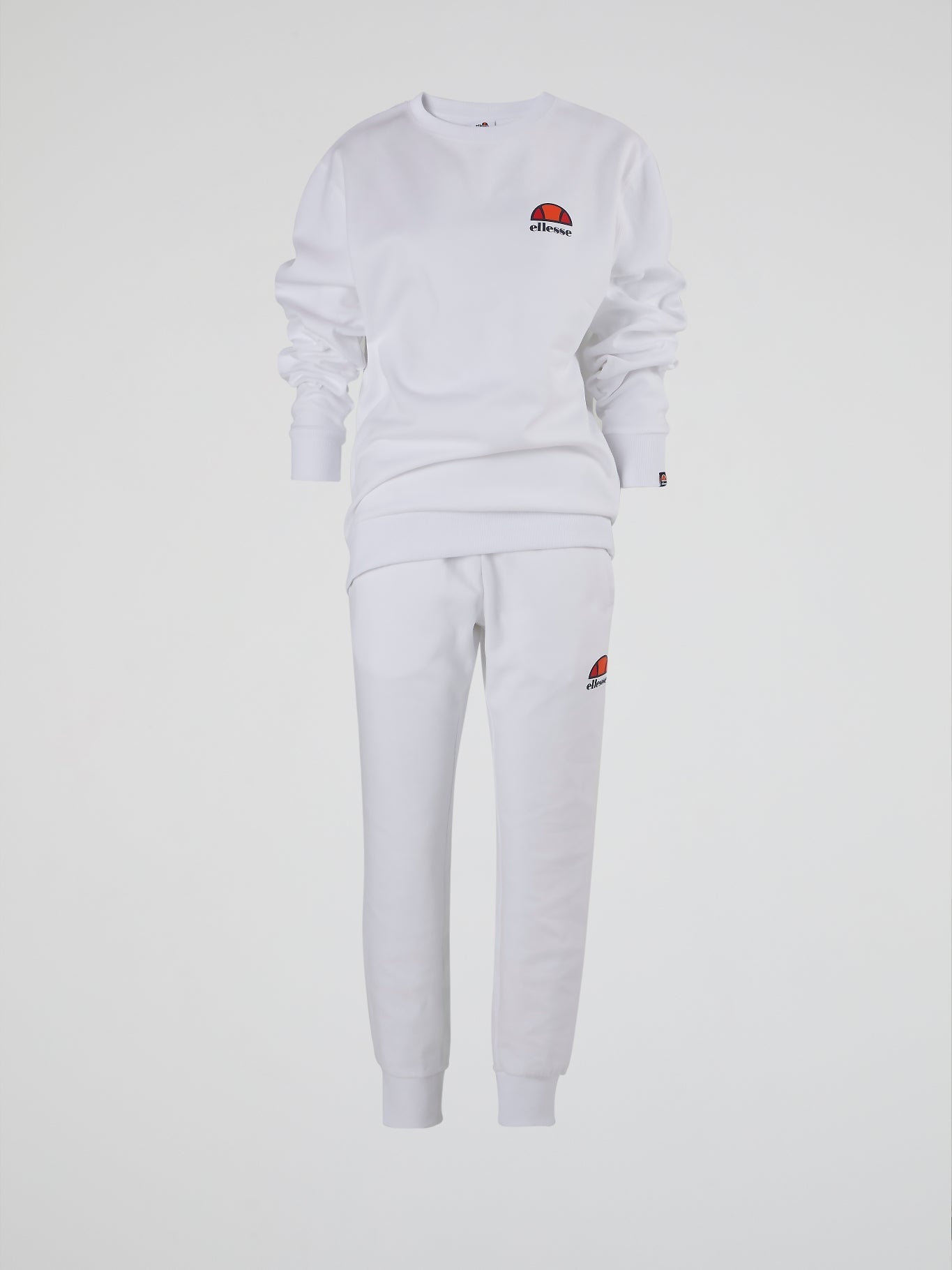 Ashburton White Crewneck Sweatshirt