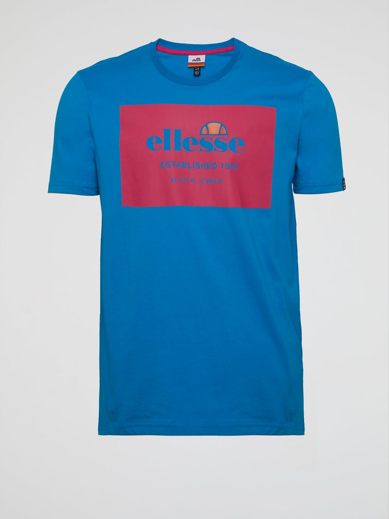 Grosso Blue Statement T-Shirt