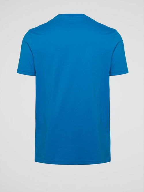 Grosso Blue Statement T-Shirt