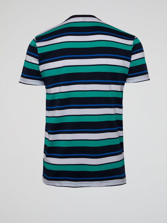 Panorama Striped Logo T-Shirt