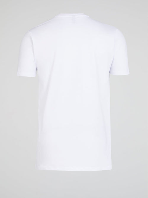 Opizzi White Crewneck T-Shirt