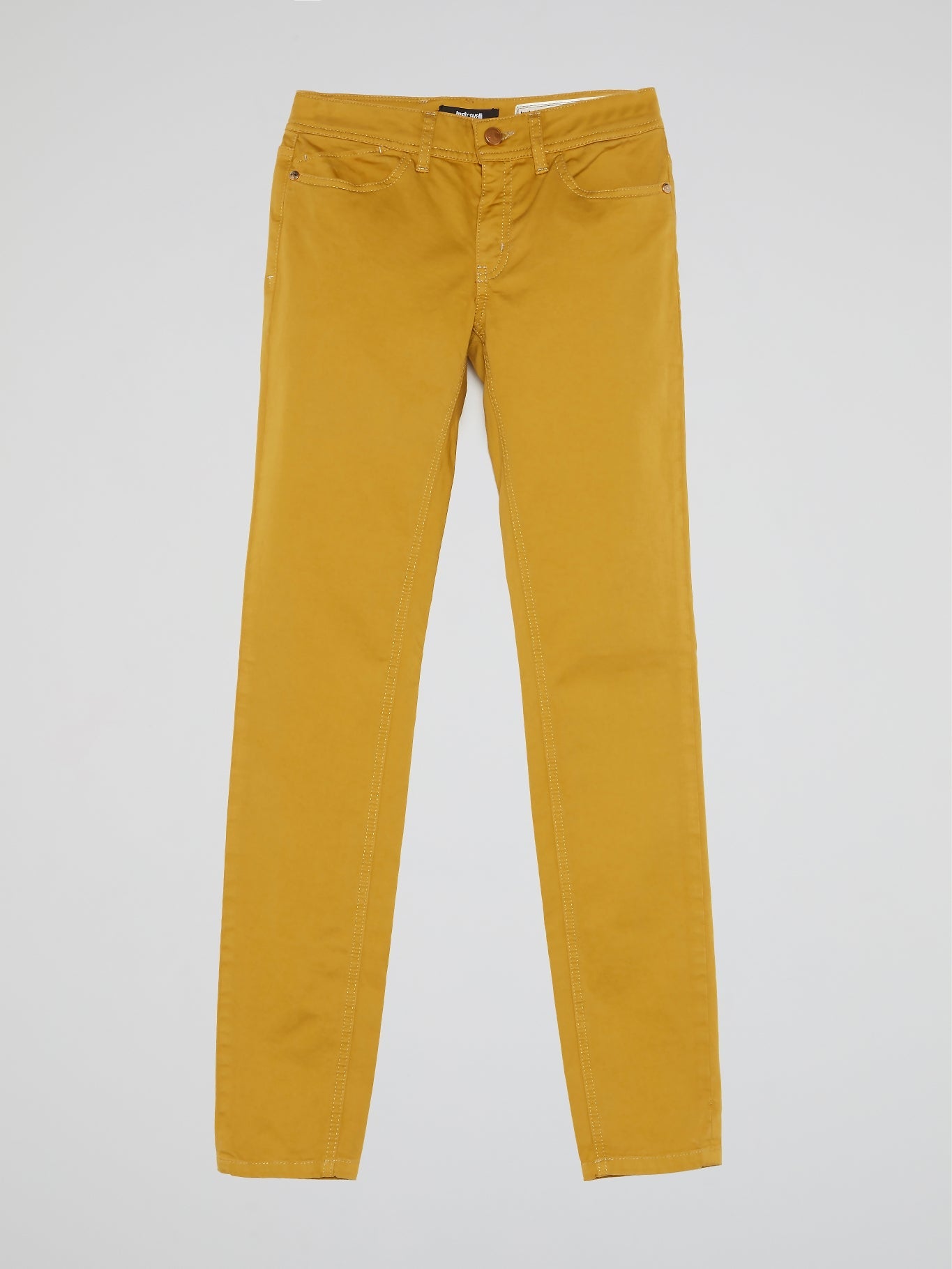 Mustard Straight Cut Jeans