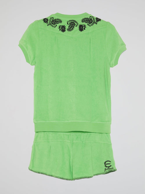 Green Loungewear Set