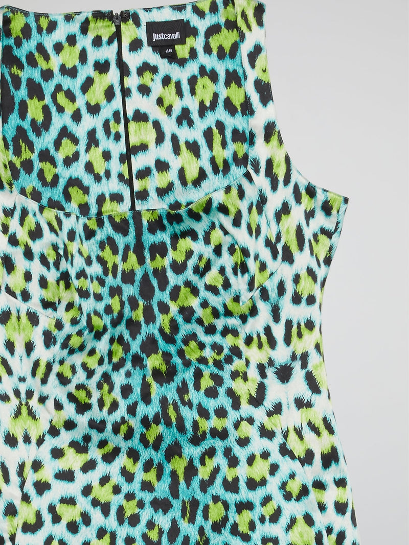 Leopard Print Sheath Dress