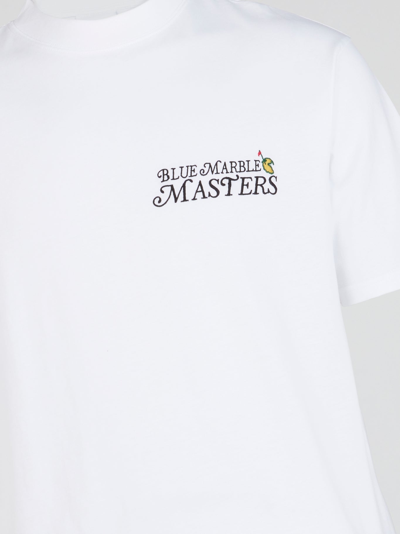 Masters White Crweneck T-Shirt