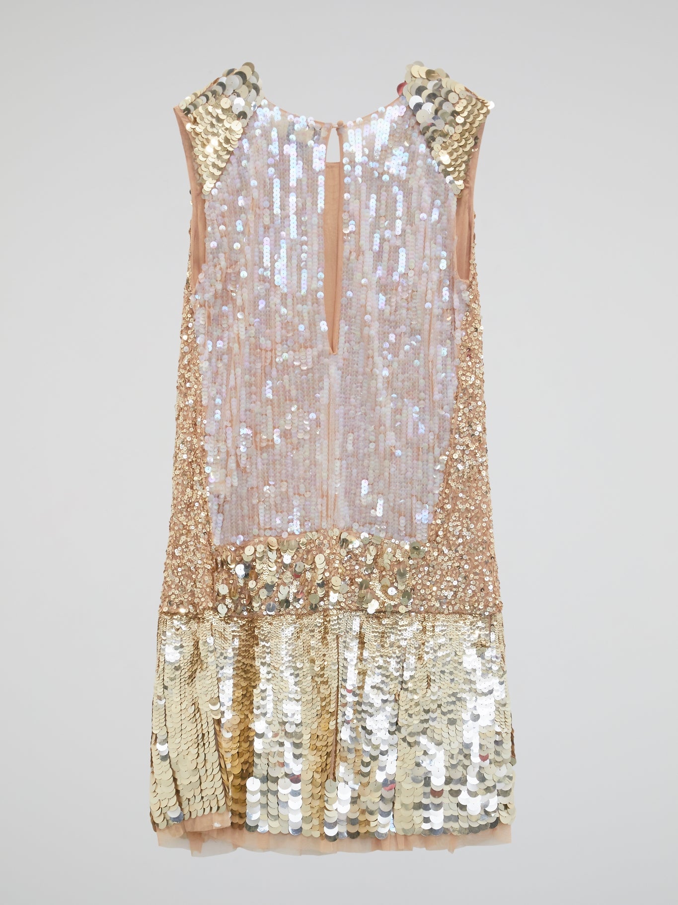 Sequin Embellished Mini Dress