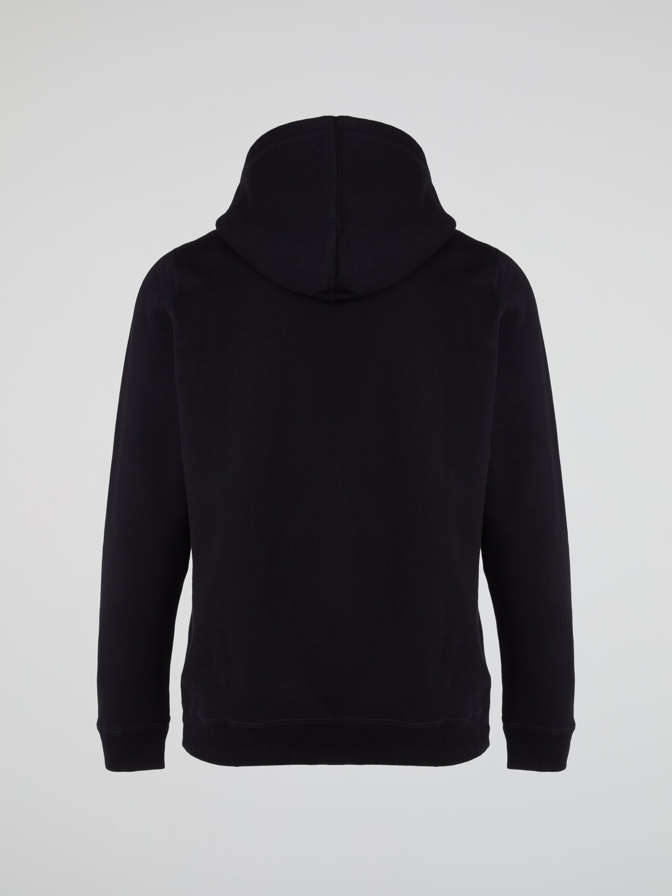 Black Owl Embroidered Hoodie