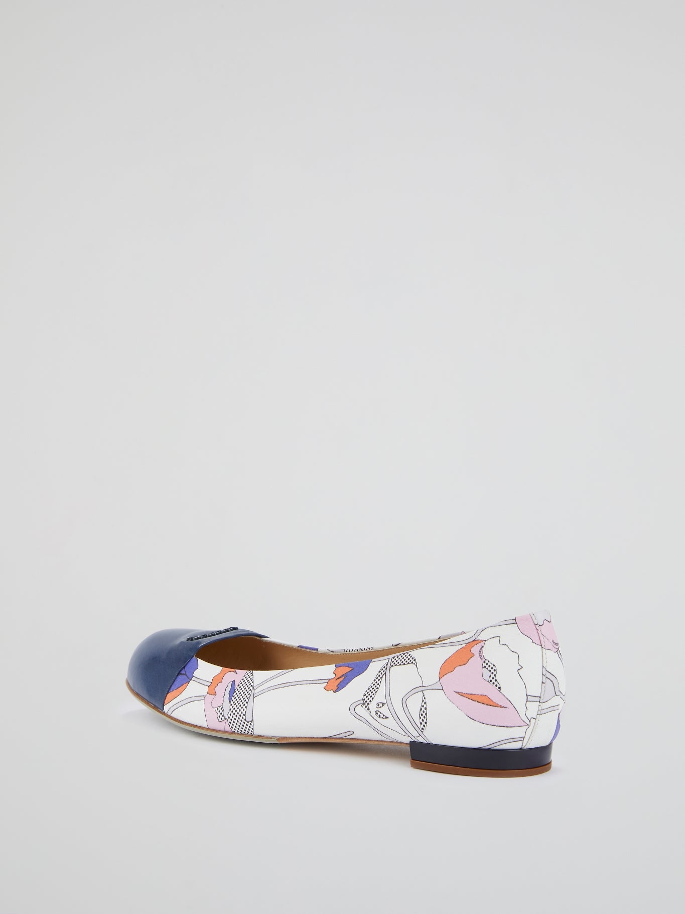 Floral Print Ballet Flats