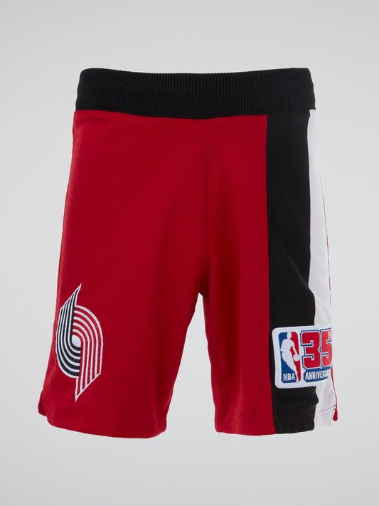 NBA Red Basketball Shorts