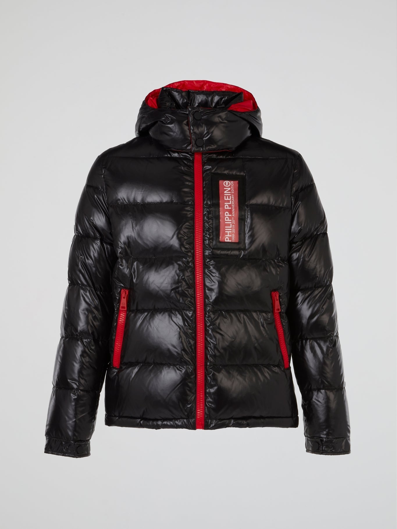 Black Puffer Nylon Jacket