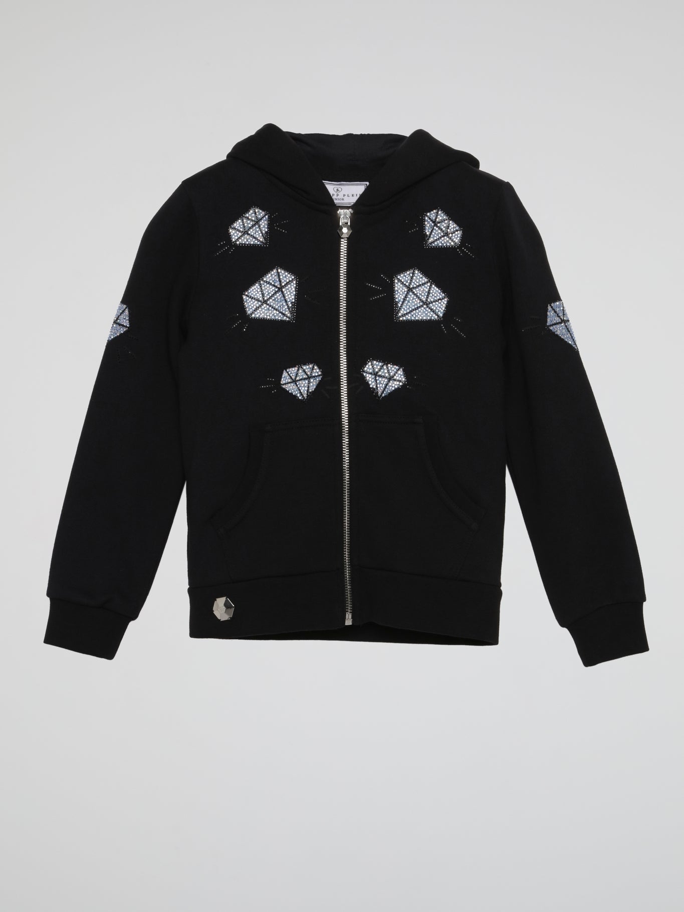 Black Diamond Crystals Sweat Jacket (Kids)