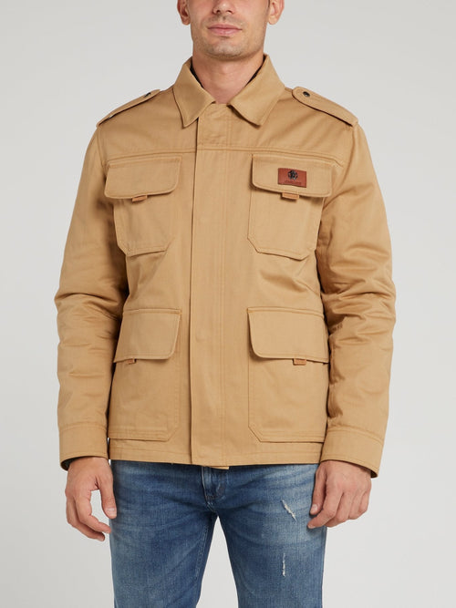 Brown Cargo Jacket